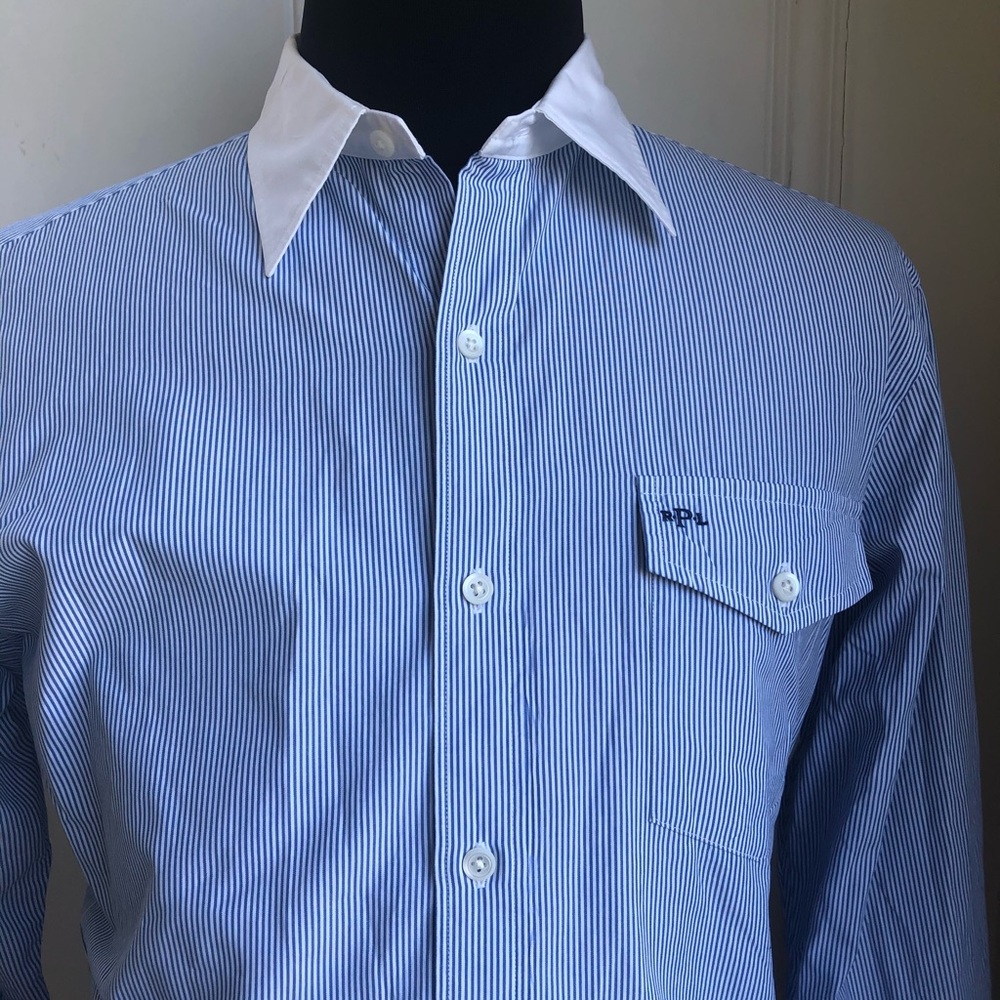 Custom Made Polo by Ralph Lauren Dress Shirt - Picture 1 of 9